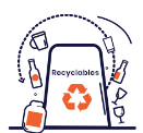 At the Junk compound we recheck your recyclables. Any item that cannot be recycled, or is contaminated, is removed, and disposed of.